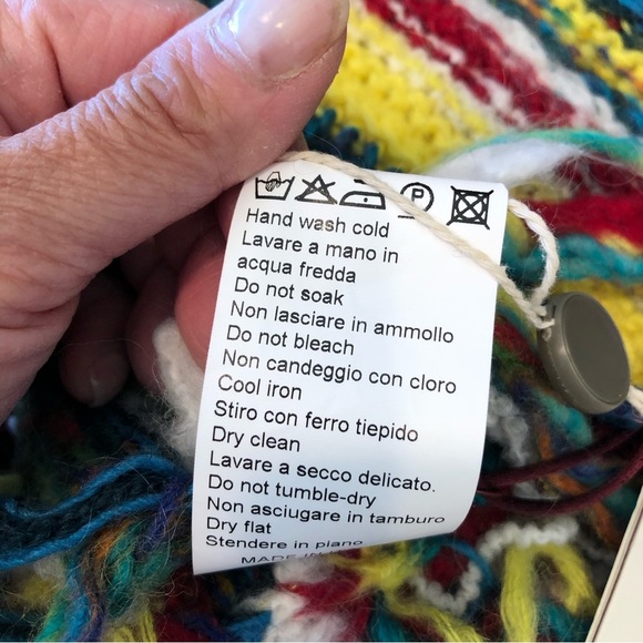 I’m Isola Marras Scarf, Multicolor, 96” - Picture 4 of 6